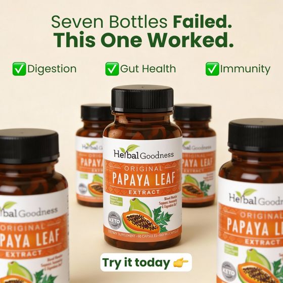 Static ad for Herbal Goodness (supplements, liquid extracts)