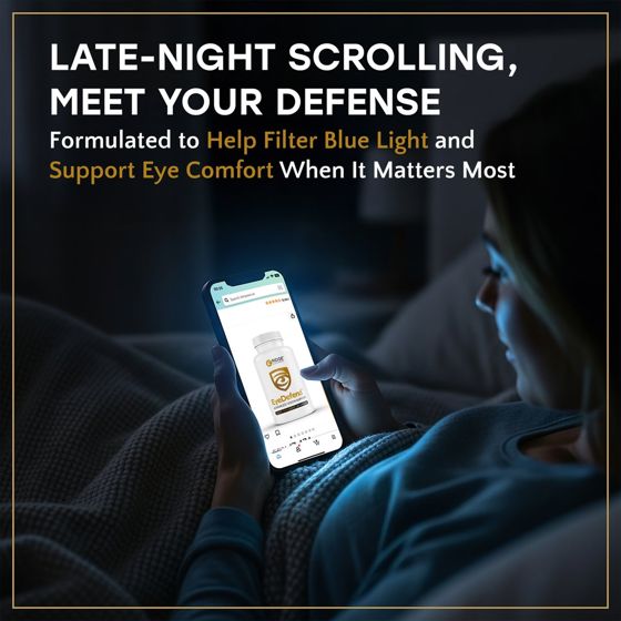 Static ad for EyeDefend (supplements, nootropics and eye support)