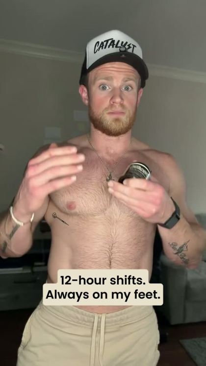 Video ad for Catalyst (supplements, recovery cream)