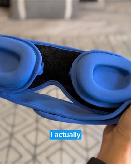 Video ad for BlinkJoy (health tech, heat eye mask)