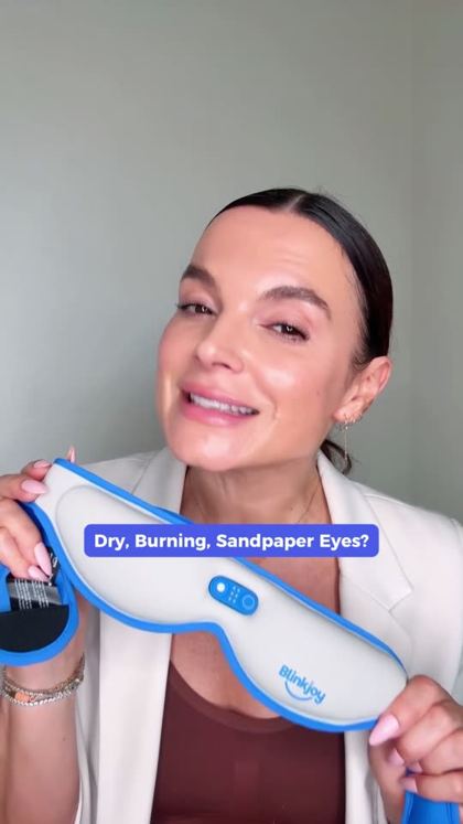 Video ad for BlinkJoy (health tech, heat eye mask)