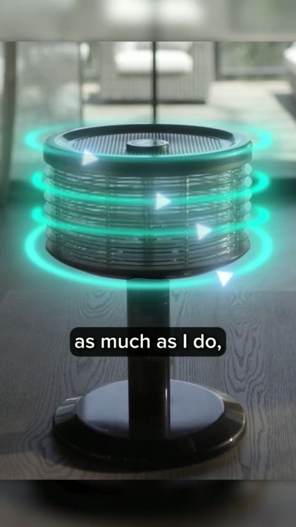 Video ad for SPIN360 (home appliance, 360° fan)